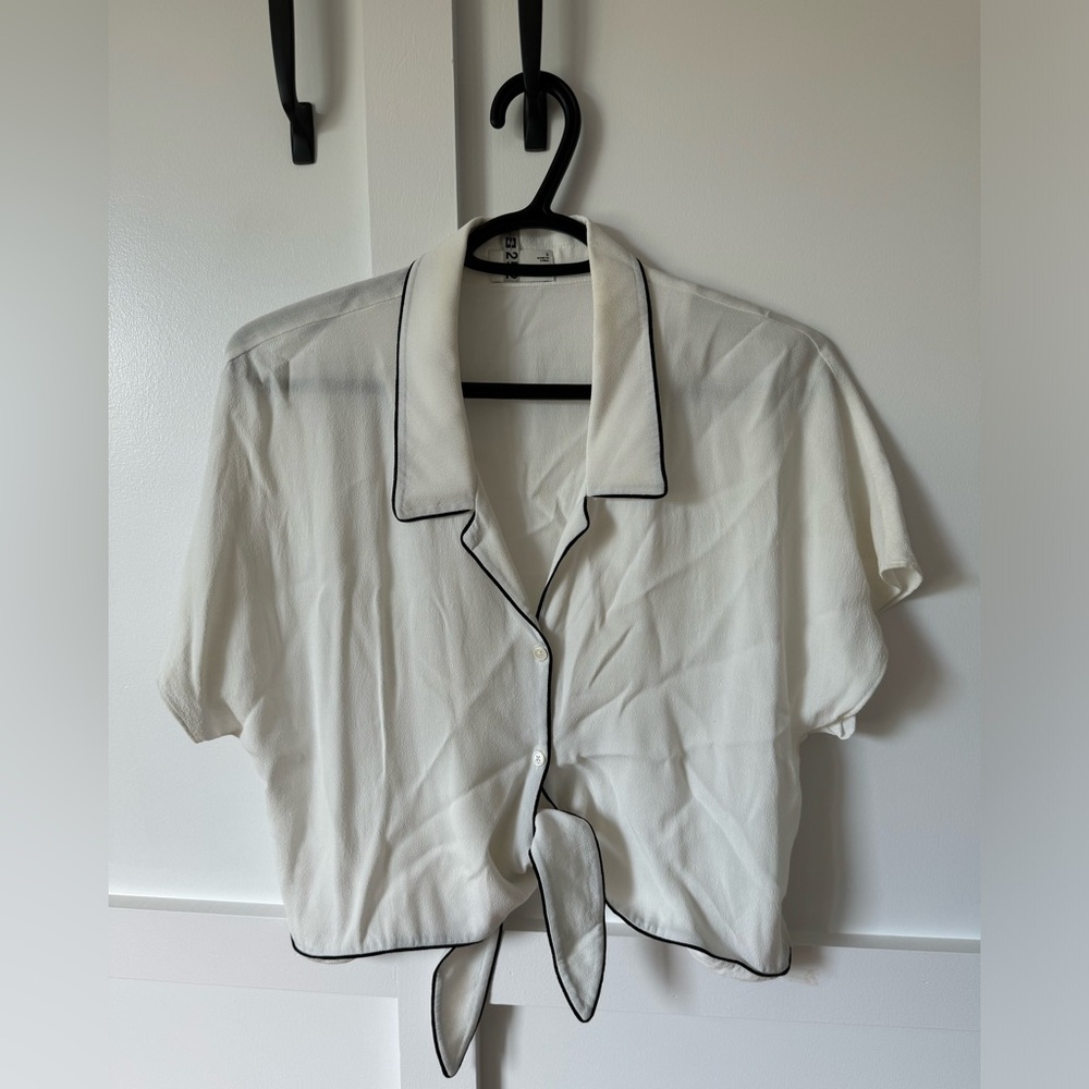 Wilfred Free Tie Front Blouse